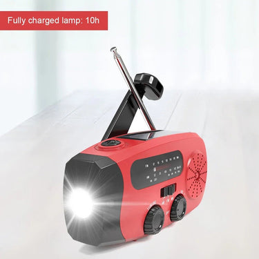 Emergency Solar Hand Crank Radio & Power Bank - InspiredGrabs.com